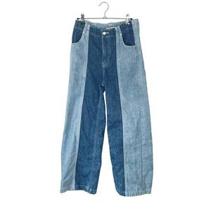 Women's Urban Outfitters BDG High & Wide color block Jeans sz. 26 #TT